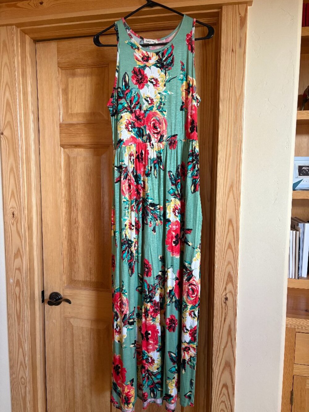 Floral Racerback Boutique Maxi Dress
